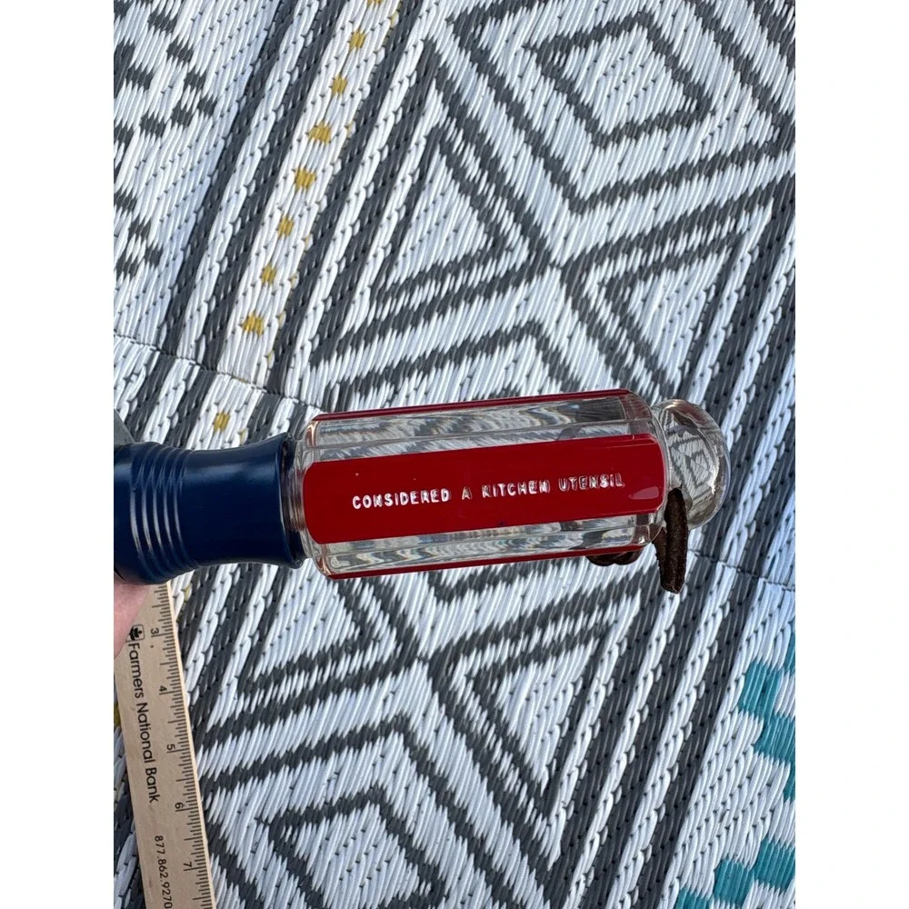 Craftsman Grill Cleaner Multi Tool Kitchen Utensil USA Patented Eagle Red Blue